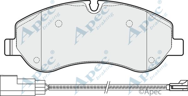 APEC BRAKING Jarrupala, levyjarru PAD1930